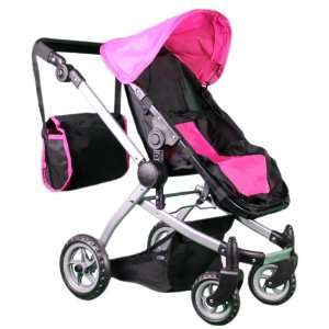  Mommy & Me Deluxe Babyboo Doll Stroller with Free Carriage 