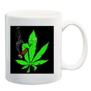  POT LEAF SMOKING POT Mug Coffee Cup 11 oz 