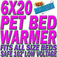 PET BED WARMER 6x20 Electric Heater Cat Dog Warming Pad  
