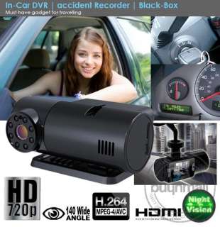 HD 720p DV DVR Car Racing Video Camera HDMI Black Box  
