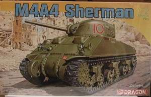 Dragon 172 Scale Sherman M4A4 Tank Kit # 7311  