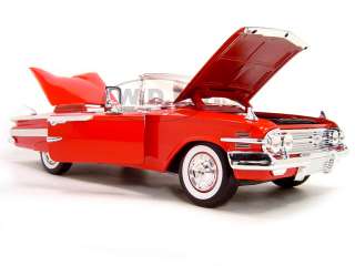 1960 CHEVROLET IMPALA RED 118 SCALE DIECAST MODEL  