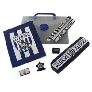  West Bromwich Albion FC. Stationery Set in Carry Case 