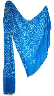   Tie & Dye SCARF STOLE SHAWL WRAP Lot India Duppatta Wholesale New