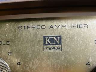 Knight 724A 724 A Stereo EL84/6BQ5 Tube Int Amplifier  