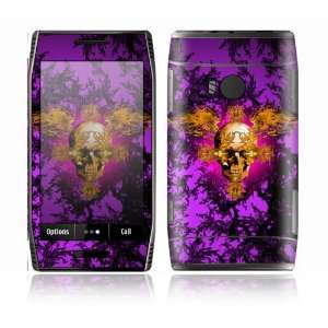 Nokia X7 Decal Skin Sticker   Gothika Skull