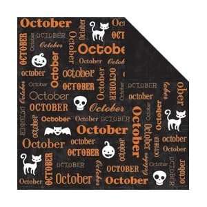  New   Calendar Collection Double Sided Paper 12X12   October 