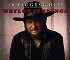 16 Biggest Hits 2005 Waylon Jennings CD Mar 2005 BMG Heritage  
