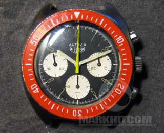 Heuer Autavia Chronograph Valjoux cal 7736 1970s Watch  