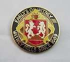 Earlys of Whitney Badge, dated 1669   F and I   Rev. W