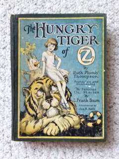 THE HUNGRY TIGER OF OZ (Wizard) Baum 12 Colors HYPHEN/TWO plus bonus 