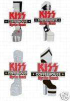 KISS Coffeehouse 4 boot pin set  