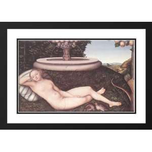  Cranach the Elder, Lucas 40x28 Framed and Double Matted 