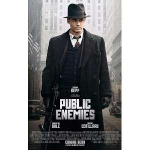  Public Enemies (2009) 27 x 40 Movie Poster Style E