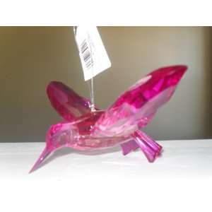  Pink Hummingbird Ornament