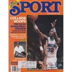 Patrick Ewing (Sport Magazine) (December 1982) (Al Davis) (Ralph 
