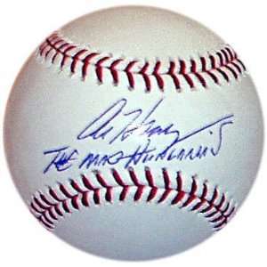 Al Hrabosky Autographed Baseball  Details Mad Hungarian 