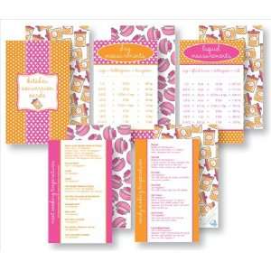  Kitchen Conversion Cards   Preppy Orange & Hot Pink