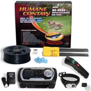 Humane Contain HC 8001 Electronic Dog Fence AND Trainer  