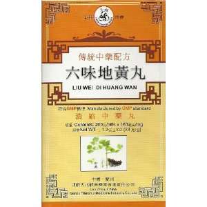  Liu Wei Di Huang Wan (Six Flavor Rehmanni , Six Ingredient 