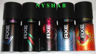 NEW 2011 design AXE Body Spray Deodorant Various Type  