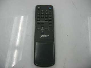Zenith SC3490 TV Remote Control Black  
