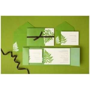  Green Fern Invitation Kit