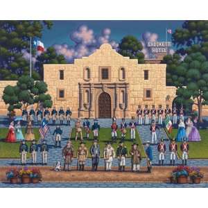  Alamo 500pc Jigsaw Puzzle by Eric Dowdle Toys & Games