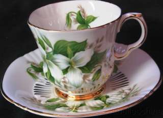 Royal Adderley Teacup Provincial Flowers Trillium tea cup  
