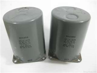 Pair Sealed Potted UTC N 8679 KX33 Choke Transformers 500 HYS 0 DC 1V 