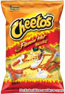 Cheetos XXTRA Flamin Hot Flaming ~ TWICE AS HOT  