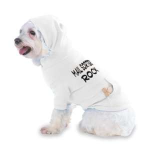 Mail Sorters Rock Hooded (Hoody) T Shirt with pocket for your Dog or 