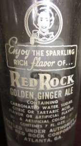 Red Rock Golden Ginger Ale Bottle  