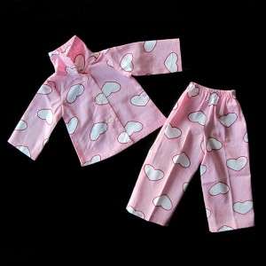 Neverland.fordolls 2PCs Doll Clothes pajamas for 18 american girl 