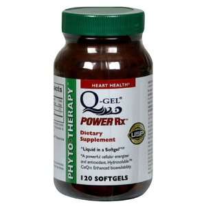  Phyto Therapy Q Gel Power Rx CoQ10, Softgels , 120 