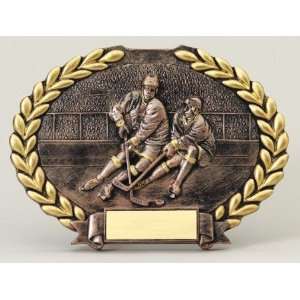    Ice Hockey Oval Plate Series Award Trophy