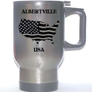  US Flag   Albertville, Alabama (AL) Stainless Steel Mug 