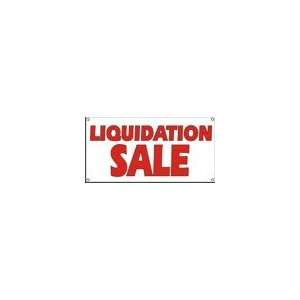 Liquidation Sale Heavy Duty Vinyl Banner Business Signs Available in 3 