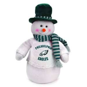   Eagles Snowman Decoration Dressed for Winter