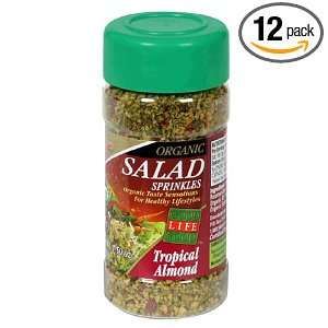Good Life Food Organic Salad Sprinkles, Tropical Almond, 1.50 Ounce 