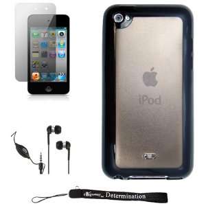  Black Premium TPU Case with Smoky Hard Cover Skin for New Apple 