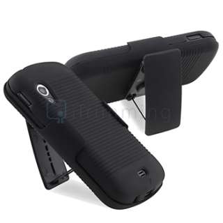   HYBRID CLIP+PHONE COVER CASE STAND FOR SAMSUNG STRATOSPHERE  