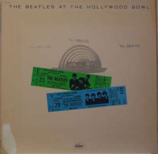 THE BEATLES at the hollywood bowl LP vinyl SMAS 11638  
