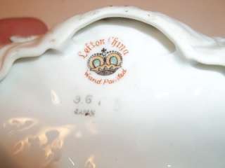 A0124 LEFTON CHINA DECORATIVE BOWL WITH HANDLE 961  