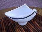 fine japanese ikenobo ikebana container pottery heavy  