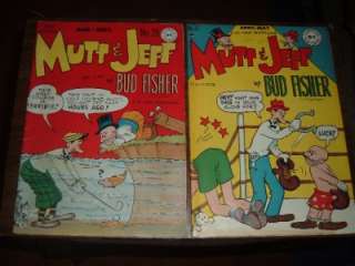 Mutt and Jeff 12 144   lot of 34 comic books  