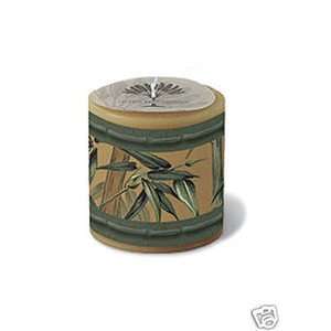  Hawaii Decal Candle Bamboo 3 x 3 in.