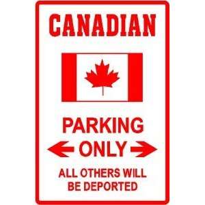  CANADIAN PARKING north country govern sign