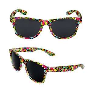 Wayfarer Fashion Sunglasses 222MLRSM Multi Color Frame Design with 