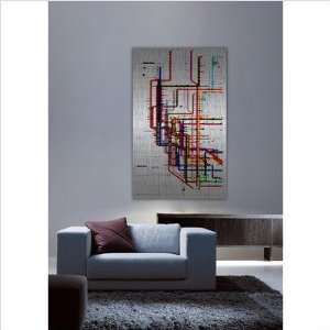  Aluminum Subway Wall Art Size 32 x 24